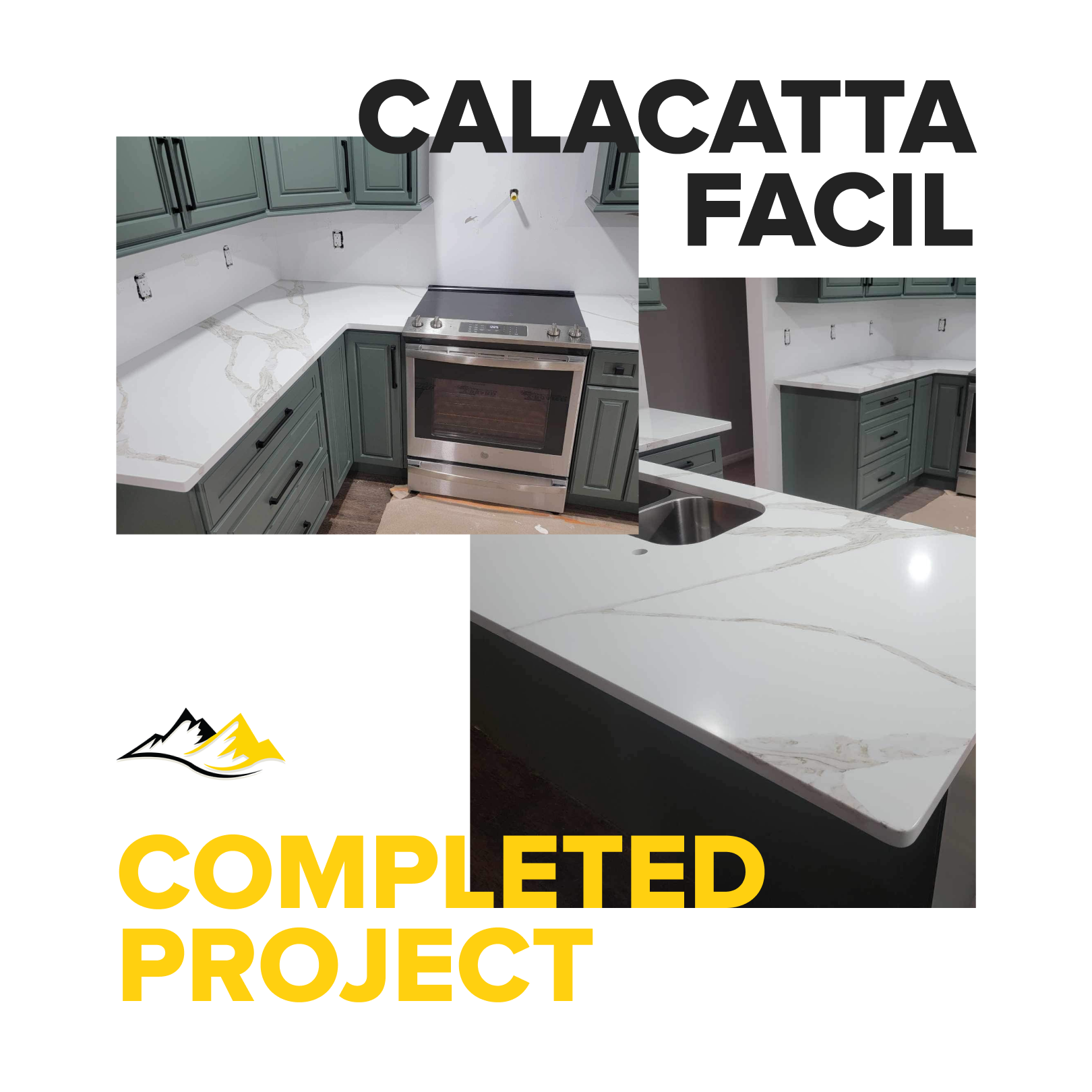 Transforming Spaces: Our Stunning Calacatta Facil Quartz Countertop Project